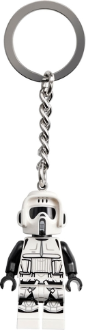 Scout Trooper (Black Arms, Printed Legs) Key Chain